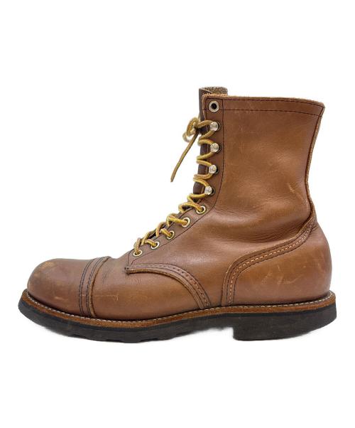 RED WING（レッドウィング）RED WING (レッドウィング) RED WING  ロガーブーツ ブラウン サイズ:9の古着・服飾アイテム