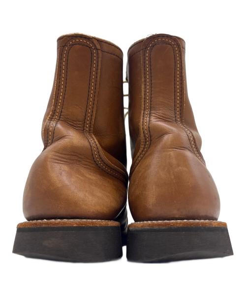 RED WING（レッドウィング）RED WING (レッドウィング) RED WING  ロガーブーツ ブラウン サイズ:9の古着・服飾アイテム