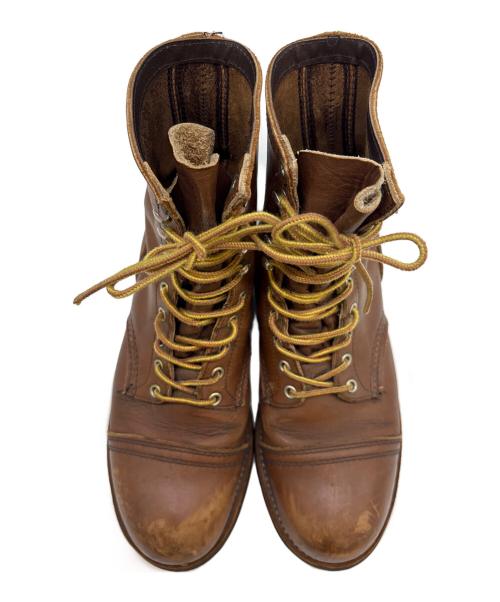 RED WING（レッドウィング）RED WING (レッドウィング) RED WING  ロガーブーツ ブラウン サイズ:9の古着・服飾アイテム