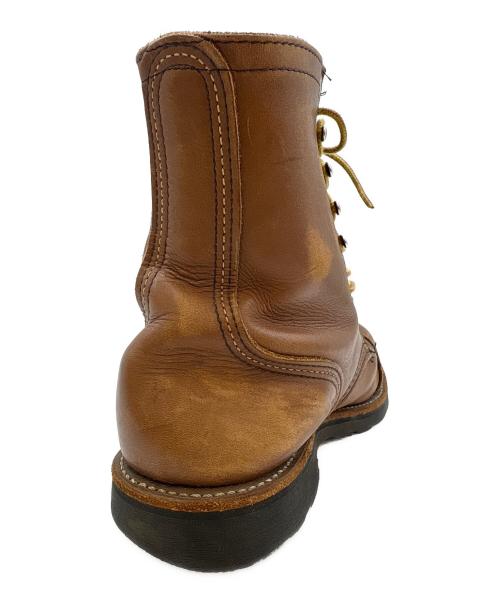 RED WING（レッドウィング）RED WING (レッドウィング) RED WING  ロガーブーツ ブラウン サイズ:9の古着・服飾アイテム
