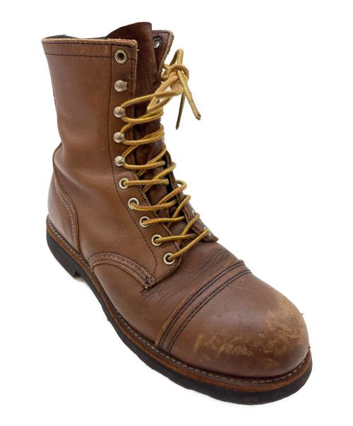 RED WING（レッドウィング）RED WING (レッドウィング) RED WING  ロガーブーツ ブラウン サイズ:9の古着・服飾アイテム