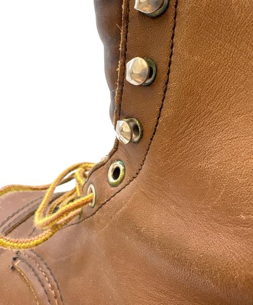 RED WING（レッドウィング）RED WING (レッドウィング) RED WING  ロガーブーツ ブラウン サイズ:9の古着・服飾アイテム