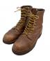 RED WING（レッドウィング）の古着「RED WING  ロガーブーツ」｜ブラウン