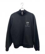 OYオーワイ）の古着「ハーフジップスウェット」｜ブラック