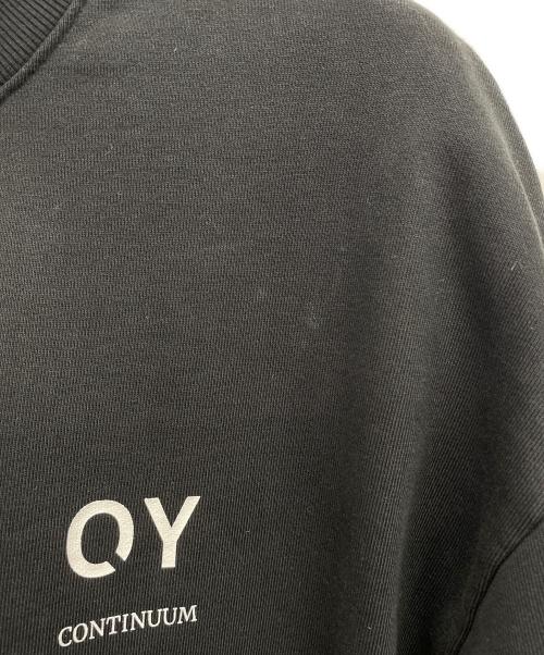OY（オーワイ）OY (オーワイ) ハーフジップスウェット ブラック サイズ:サイズ表記無しの古着・服飾アイテム