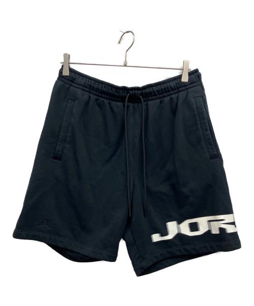 NIKE（ナイキ）NIKE (ナイキ) スウェットハーフパンツ ブラック サイズ:Lの古着・服飾アイテム