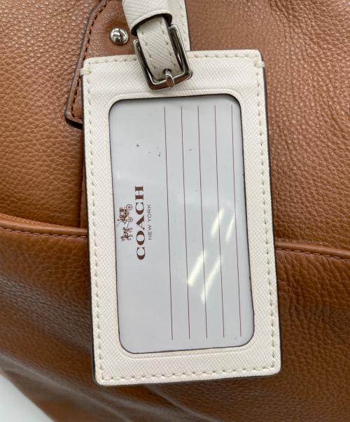 COACH（コーチ）COACH (コーチ) 2Wayボストンバッグ ブラウンの古着・服飾アイテム