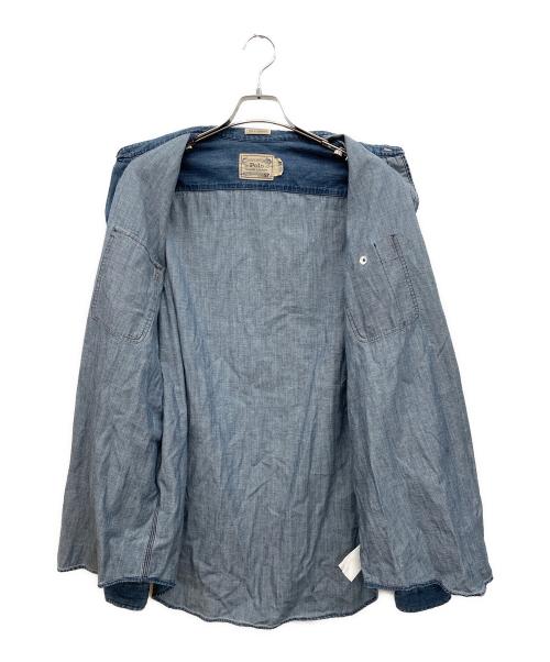 POLO RALPH LAUREN（ポロ・ラルフローレン）POLO RALPH LAUREN (ポロ・ラルフローレン) 長袖シャツ インディゴ サイズ:XLの古着・服飾アイテム