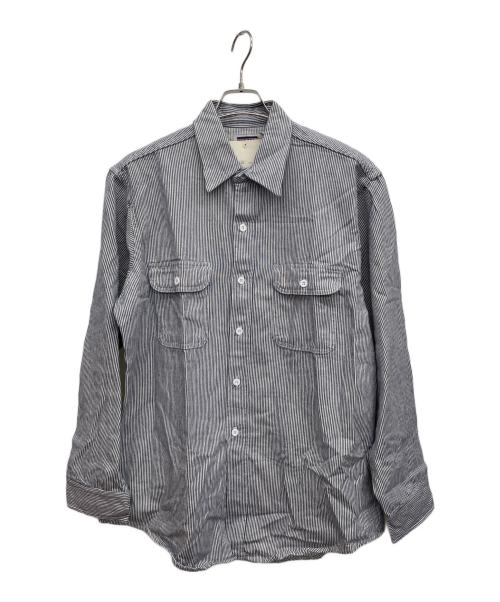 big mac（ビッグマック）big mac (ビッグマック) 長袖シャツ ブルー サイズ:Lの古着・服飾アイテム