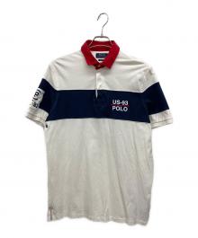 POLO RALPH LAUREN（ポロ・ラルフローレン）の古着「ポロシャツ」｜トリコロールカラー