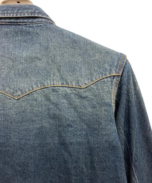 RRL RALPH LAUREN（ダブルアールエル ラルフローレン）RRL RALPH LAUREN (ダブルアールエル ラルフローレン) 長袖シャツ インディゴ サイズ:Sの古着・服飾アイテム