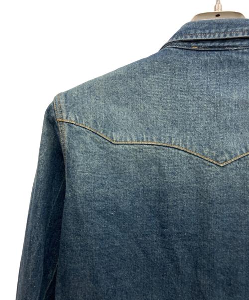 RRL RALPH LAUREN（ダブルアールエル ラルフローレン）RRL RALPH LAUREN (ダブルアールエル ラルフローレン) 長袖シャツ インディゴ サイズ:Sの古着・服飾アイテム