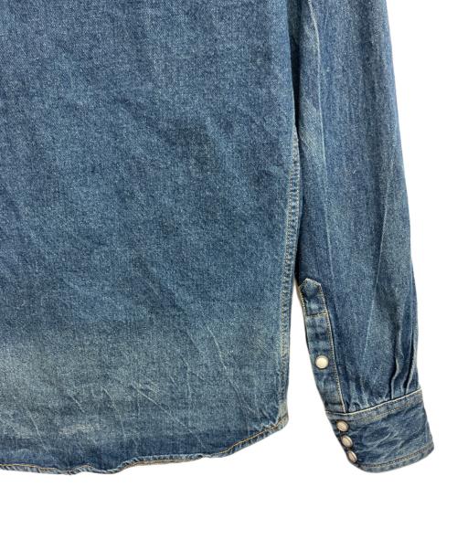 RRL RALPH LAUREN（ダブルアールエル ラルフローレン）RRL RALPH LAUREN (ダブルアールエル ラルフローレン) 長袖シャツ インディゴ サイズ:Sの古着・服飾アイテム