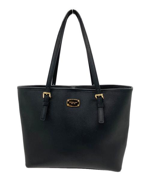 MICHAEL KORS（マイケル・コース）MICHAEL KORS (マイケル・コース) トートバッグ ブラックの古着・服飾アイテム