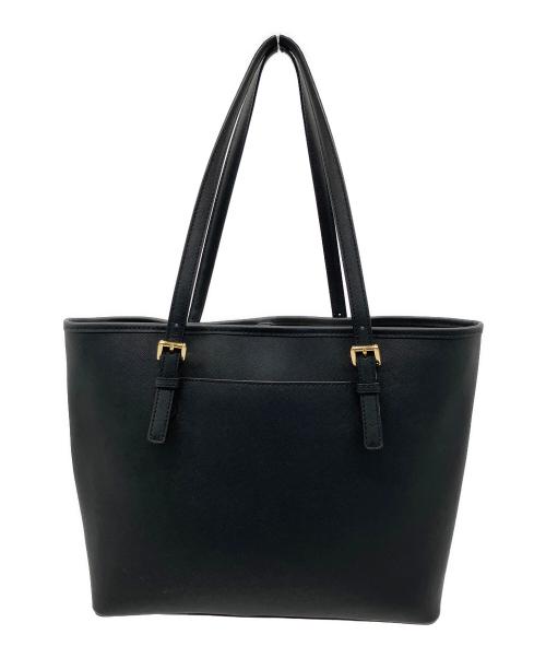 MICHAEL KORS（マイケル・コース）MICHAEL KORS (マイケル・コース) トートバッグ ブラックの古着・服飾アイテム