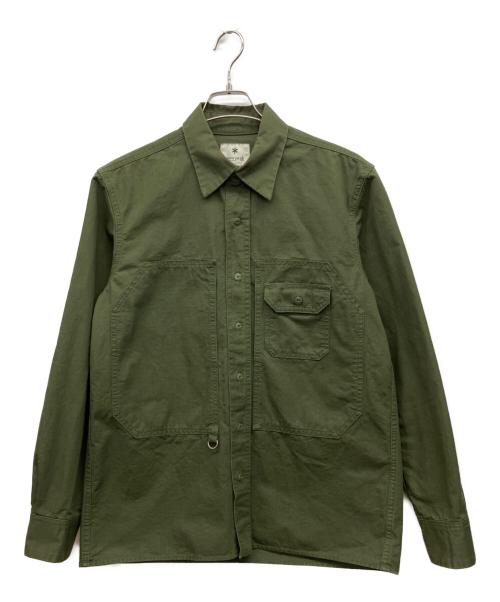 Snow peak（スノーピーク）Snow peak (スノーピーク) リップストップフィールドシャツ サイズ:Mの古着・服飾アイテム