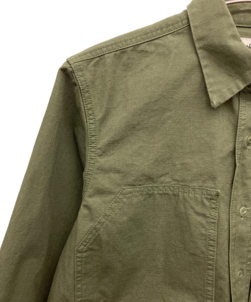 Snow peak（スノーピーク）Snow peak (スノーピーク) リップストップフィールドシャツ サイズ:Mの古着・服飾アイテム