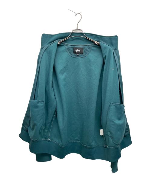 stussy（ステューシー）stussy (ステューシー) トラックジャケット グリーン サイズ:Lの古着・服飾アイテム