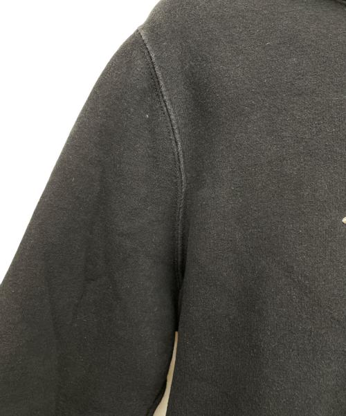 stussy（ステューシー）stussy (ステューシー) プルオーバーパーカー ブラック サイズ:Sの古着・服飾アイテム