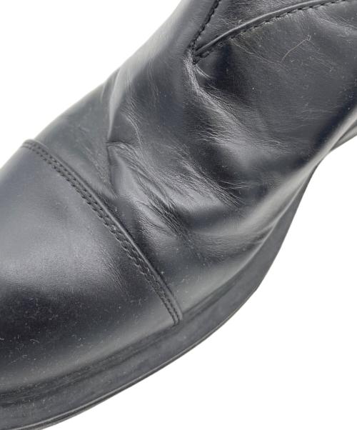 Eytys（エイティーズ）Eytys (エイティーズ) サイドゴアブーツ ブラック×パープル サイズ:24.5の古着・服飾アイテム