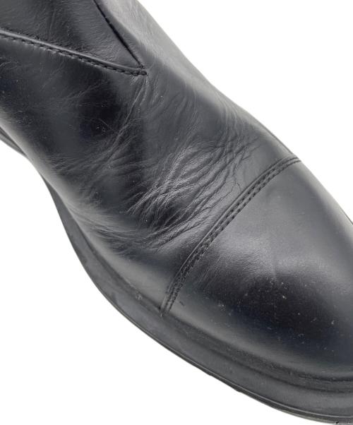 Eytys（エイティーズ）Eytys (エイティーズ) サイドゴアブーツ ブラック×パープル サイズ:24.5の古着・服飾アイテム