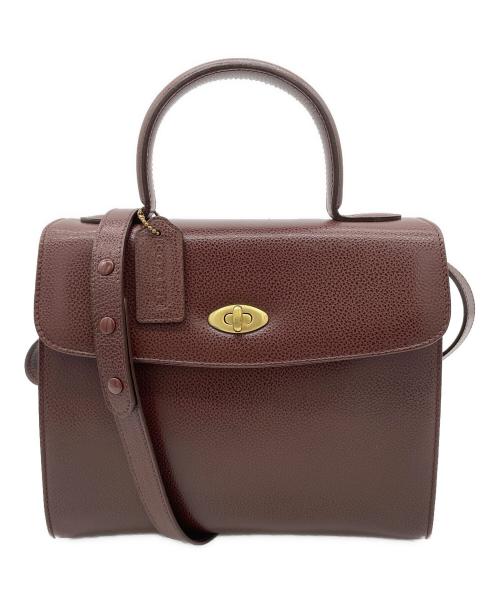 COACH（コーチ）COACH (コーチ) 2WAYショルダーバッグ ブラウンの古着・服飾アイテム
