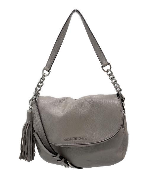 MICHAEL KORS（マイケルコース）MICHAEL KORS (マイケルコース) 2WAYショルダーバッグ グレーの古着・服飾アイテム