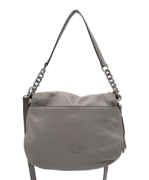 MICHAEL KORS（マイケルコース）MICHAEL KORS (マイケルコース) 2WAYショルダーバッグ グレーの古着・服飾アイテム