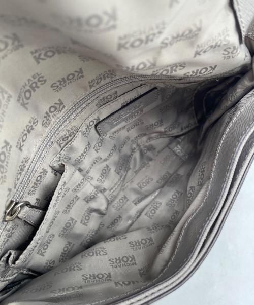 MICHAEL KORS（マイケルコース）MICHAEL KORS (マイケルコース) 2WAYショルダーバッグ グレーの古着・服飾アイテム