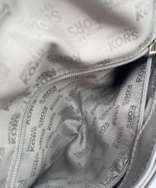 MICHAEL KORS（マイケルコース）MICHAEL KORS (マイケルコース) 2WAYショルダーバッグ グレーの古着・服飾アイテム