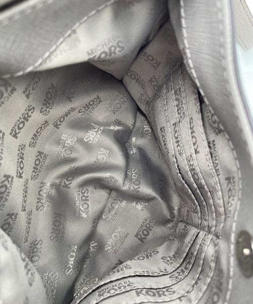 MICHAEL KORS（マイケルコース）MICHAEL KORS (マイケルコース) 2WAYショルダーバッグ グレーの古着・服飾アイテム