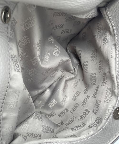 MICHAEL KORS（マイケルコース）MICHAEL KORS (マイケルコース) 2WAYショルダーバッグ グレーの古着・服飾アイテム