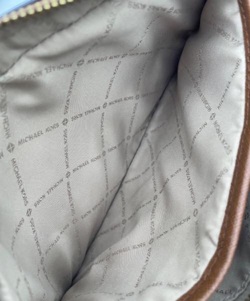 MICHAEL KORS（マイケル・コース）MICHAEL KORS (マイケル・コース) ショルダーバッグ ブラウンの古着・服飾アイテム