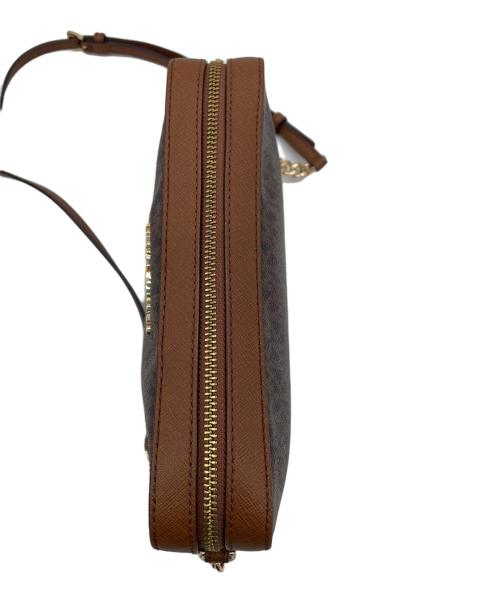 MICHAEL KORS（マイケル・コース）MICHAEL KORS (マイケル・コース) ショルダーバッグ ブラウンの古着・服飾アイテム