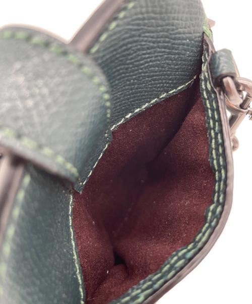 COACH（コーチ）COACH (コーチ) ノース／サウス フォーン クロスボディ　スマホショルダーバッグ グリーンの古着・服飾アイテム