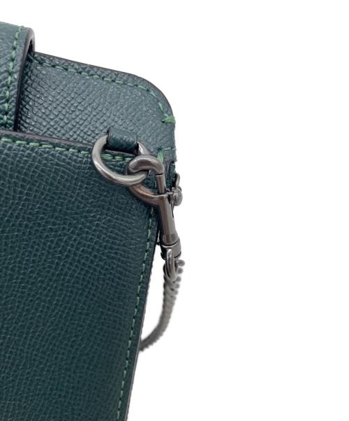 COACH（コーチ）COACH (コーチ) ノース／サウス フォーン クロスボディ　スマホショルダーバッグ グリーンの古着・服飾アイテム
