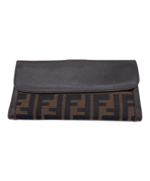 FENDI（フェンディ）FENDI (フェンディ) 長財布 ブラウンの古着・服飾アイテム