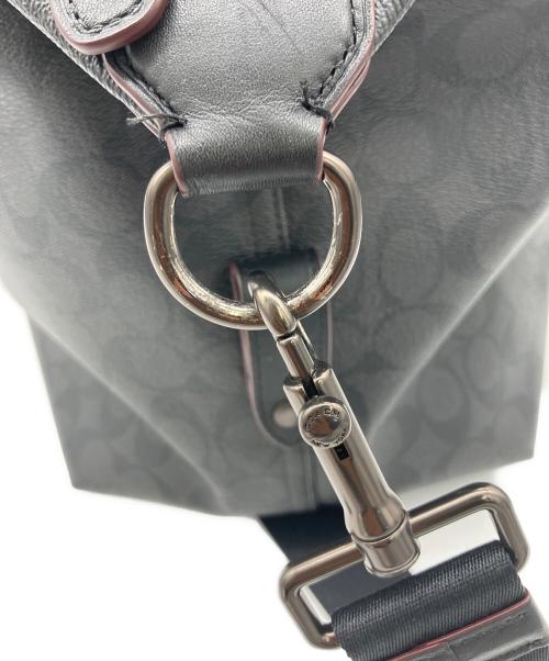 COACH（コーチ）COACH (コーチ) ボストンバッグ グレーの古着・服飾アイテム