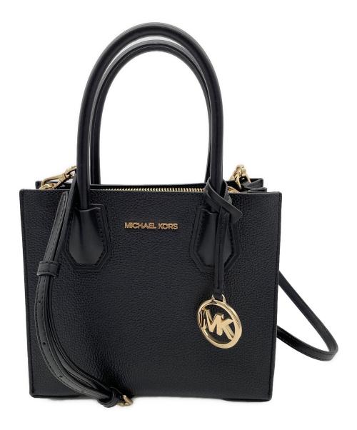 MICHAEL KORS（マイケルコース）MICHAEL KORS (マイケル・コース) 2WAYバッグ ブラックの古着・服飾アイテム