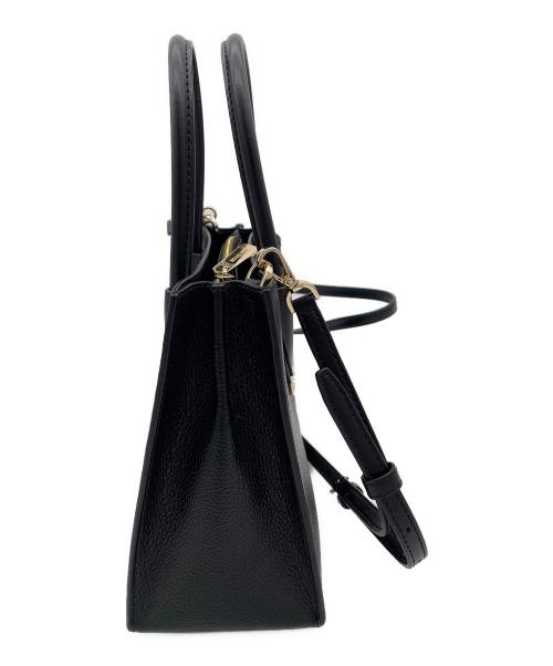 MICHAEL KORS（マイケルコース）MICHAEL KORS (マイケル・コース) 2WAYバッグ ブラックの古着・服飾アイテム