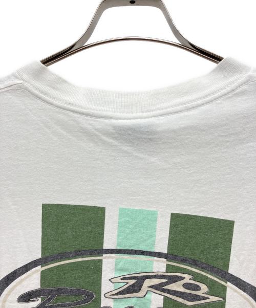 RUSTY（ラスティー）RUSTY (ラスティー) 半袖カットソー ホワイト サイズ:Lの古着・服飾アイテム
