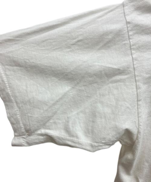 RUSTY（ラスティー）RUSTY (ラスティー) 半袖カットソー ホワイト サイズ:Lの古着・服飾アイテム