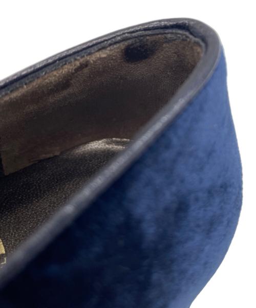 Salvatore Ferragamo（サルヴァトーレ フェラガモ）Salvatore Ferragamo (サルヴァトーレ フェラガモ) ガンチーニ　ビットローファー ネイビー サイズ:6　1/2の古着・服飾アイテム