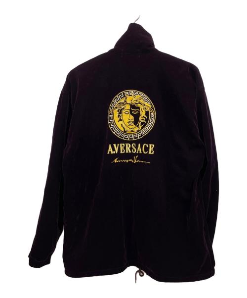 A.VERSACE（アルフレッドヴェルサーチ）A.VERSACE (アルフレッドヴェルサーチ) ベロアセットアップ ワインレッド サイズ:Mの古着・服飾アイテム