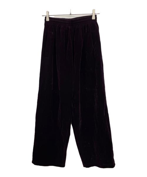 A.VERSACE（アルフレッドヴェルサーチ）A.VERSACE (アルフレッドヴェルサーチ) ベロアセットアップ ワインレッド サイズ:Mの古着・服飾アイテム