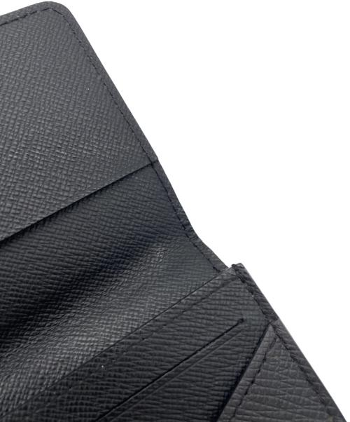 LOUIS VUITTON（ルイ ヴィトン）LOUIS VUITTON (ルイ ヴィトン) カードケース アンヴェロップ･カルト ドゥ ヴィジット NM ブラックの古着・服飾アイテム