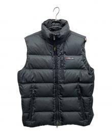 RLX RALPH LAUREN（アールエルエックスラルフローレン）の古着「ダウンベスト」｜ブラック