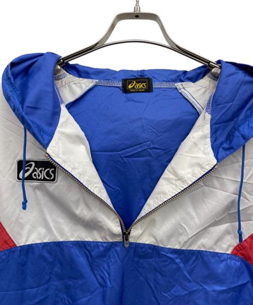 asics（アシックス）asics (アシックス) プルオーバーパーカー ネイビー サイズ:Mの古着・服飾アイテム