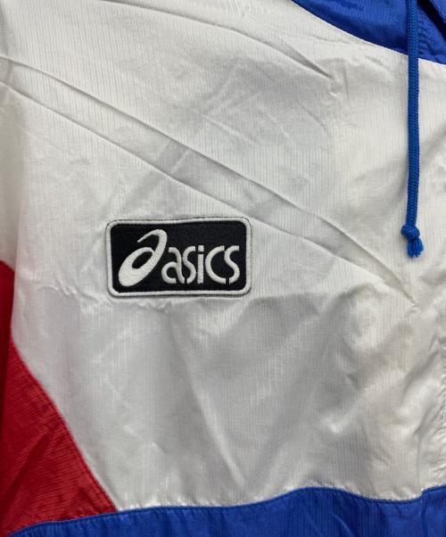 asics（アシックス）asics (アシックス) プルオーバーパーカー ネイビー サイズ:Mの古着・服飾アイテム