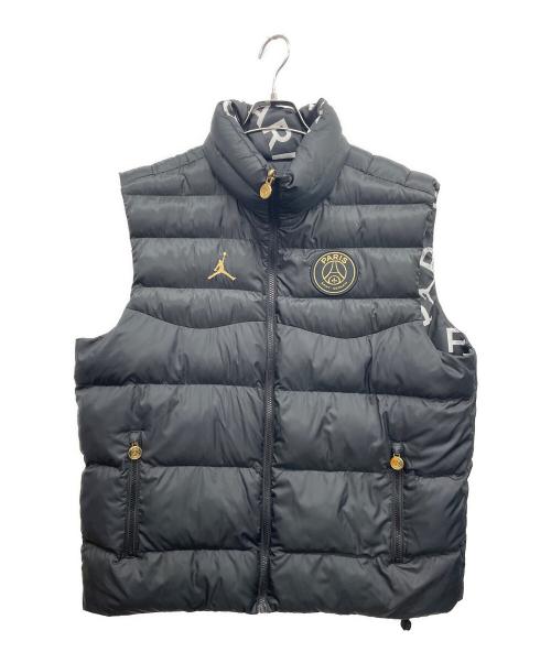 JORDAN（ジョーダン）JORDAN (ジョーダン) ダウンベスト ブラック サイズ:XLの古着・服飾アイテム